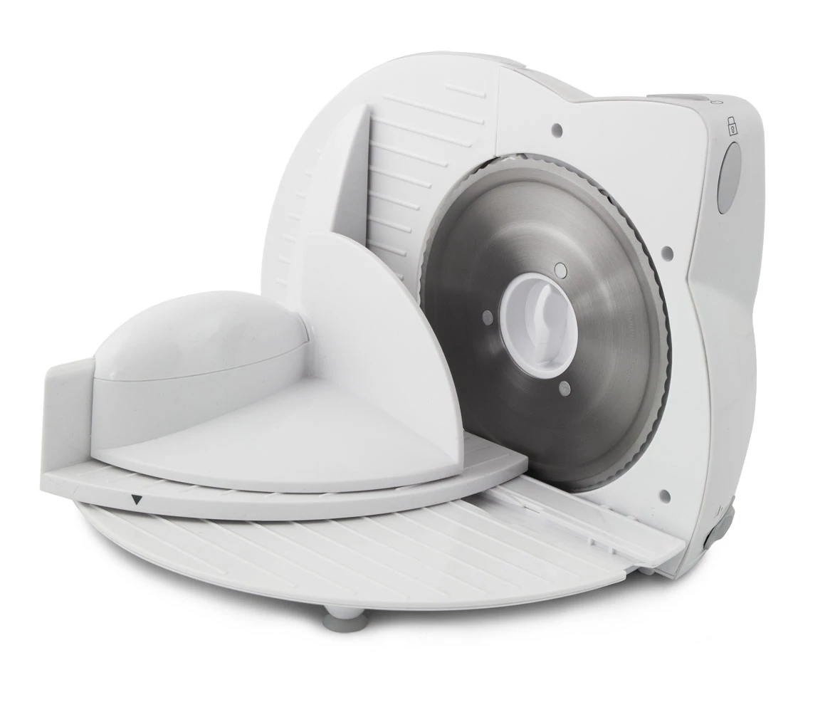 Esperanza EKM017W, Prosciutto, 150W, 0-15 mm, Čepeľ z nehrdzavejúcej ocele, biela, Univerzálny krájač