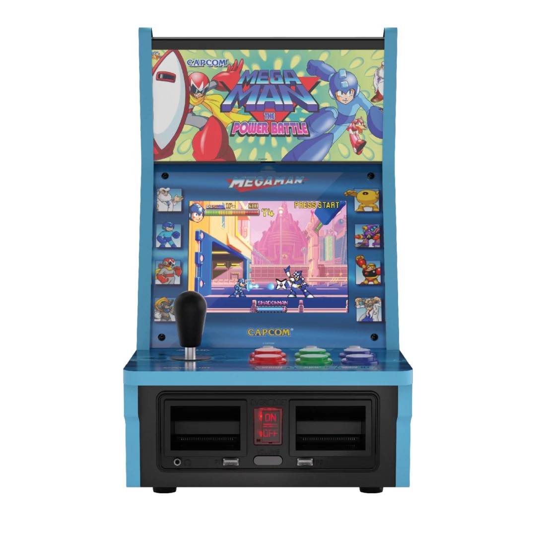 Evercade Arcade Alpha, 20,32 cm, IPS 4:3, Retro Gaming, MegaMan, USB, Audio, herná konzola Bartop