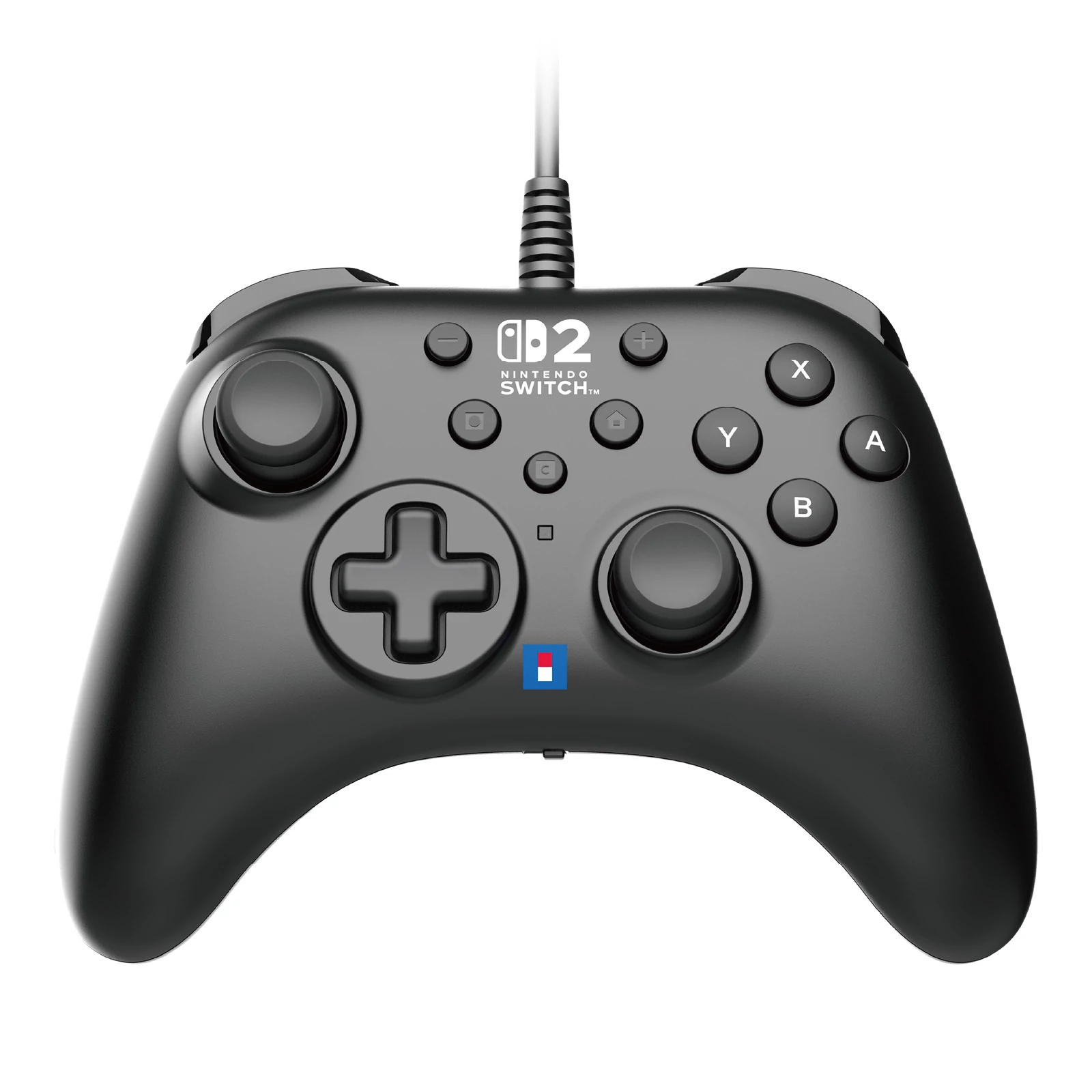 Hori Horipad Turbo, Nintendo Switch 2, Official, Programabil, USB, Negru, Controler cu fir