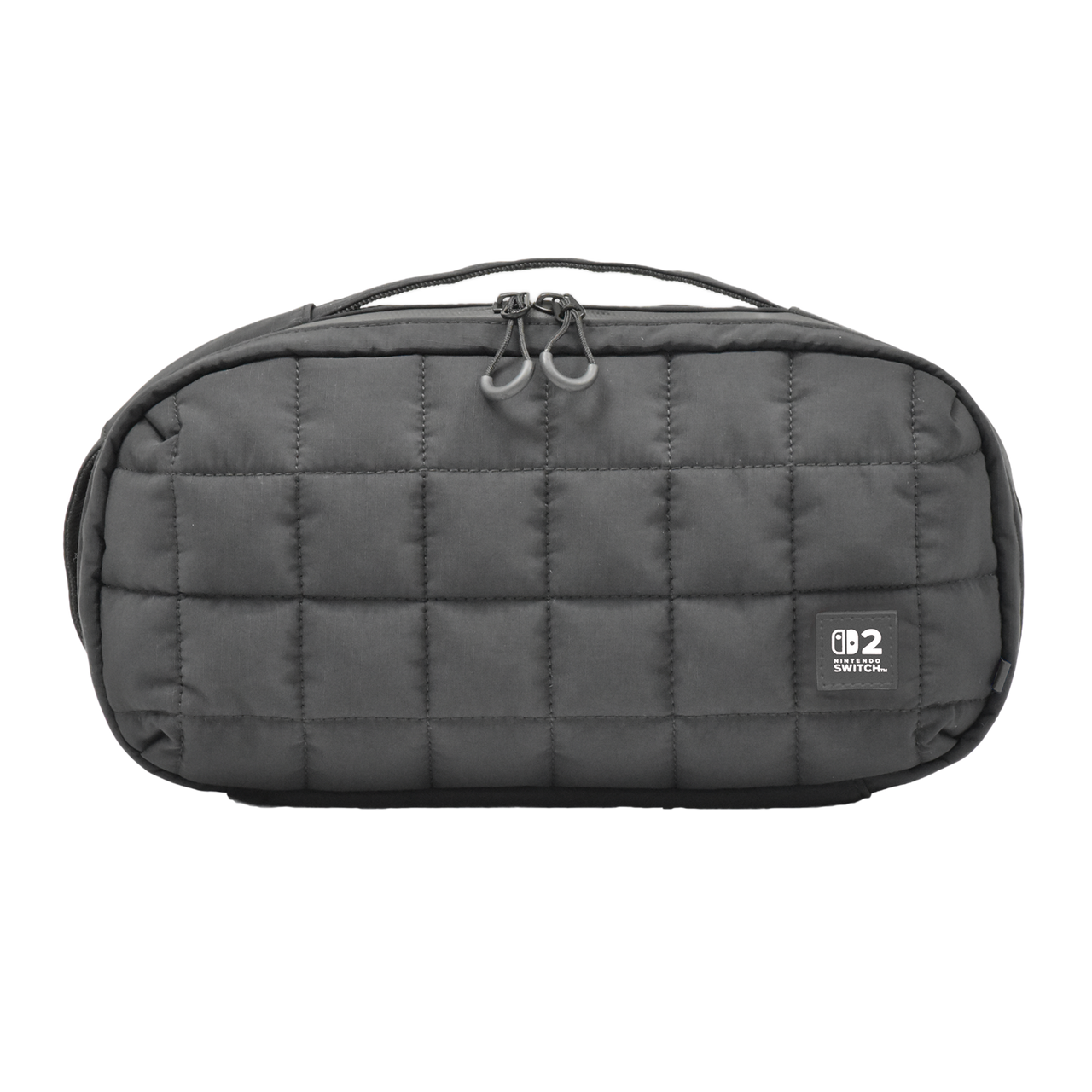 Hori Puff Pouch, Nintendo Switch 2, Official license, Puha, Szürke, Konzol védőtok