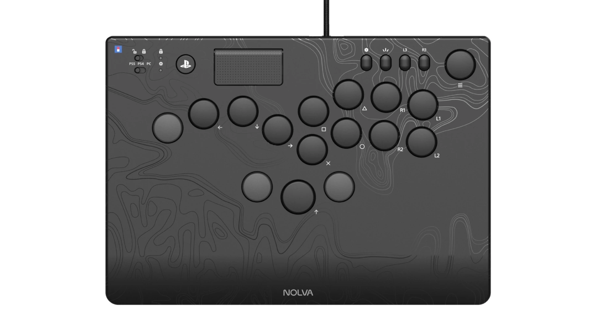 Hori Nolva Arcade, PlayStation 5, PC, Official, Mechanisch, USB, Kabelgebundener Controller