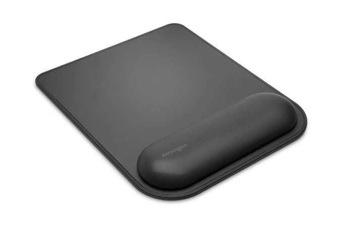 Kensington K52888 ErgoSoft, 210x240x195 mm, pernă de gel, negru, mouse pad cu suport pentru încheietura mâinii
