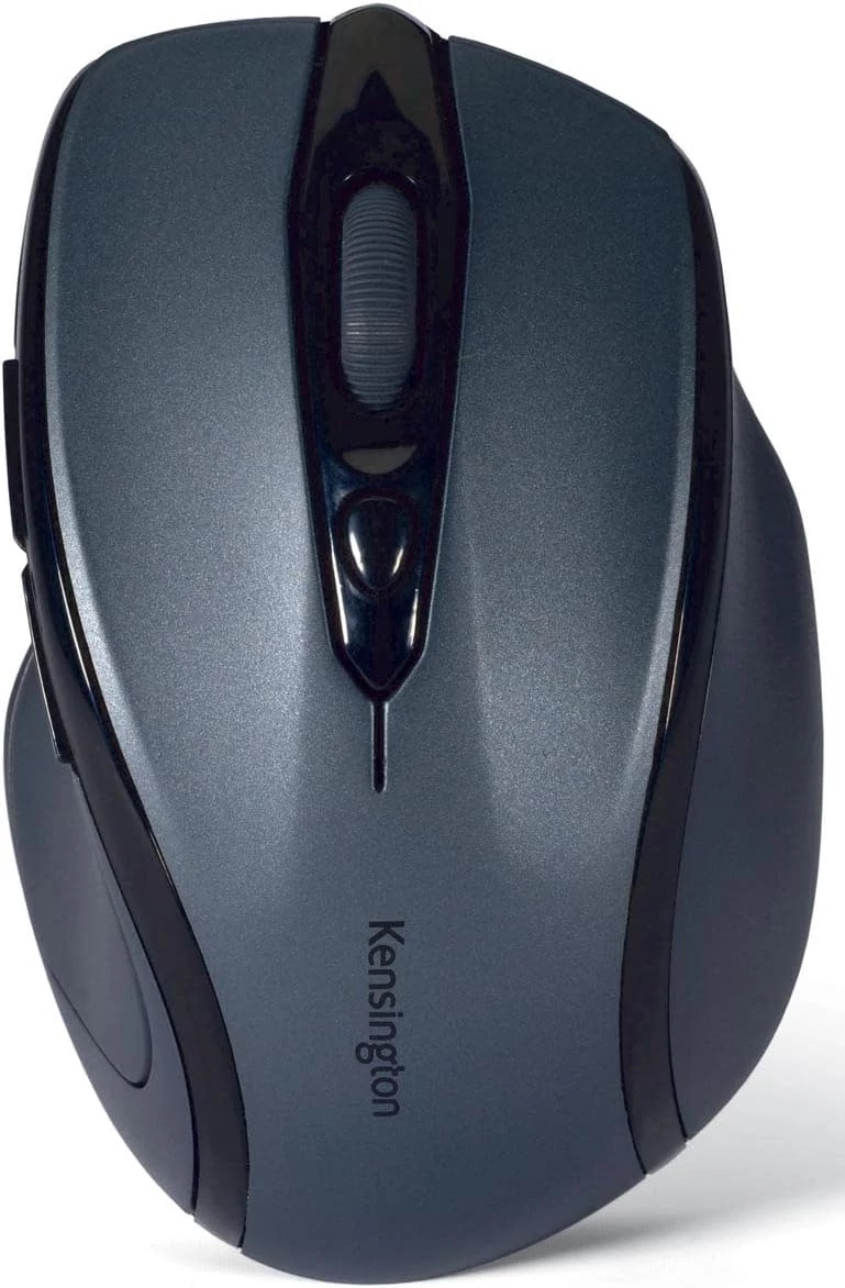 Kensington K72423 Pro Fit, 1600 DPI, RF Wireless, Ergonomikus, Jobbkezes, Grafitszürke, Vezeték nélküli egér
