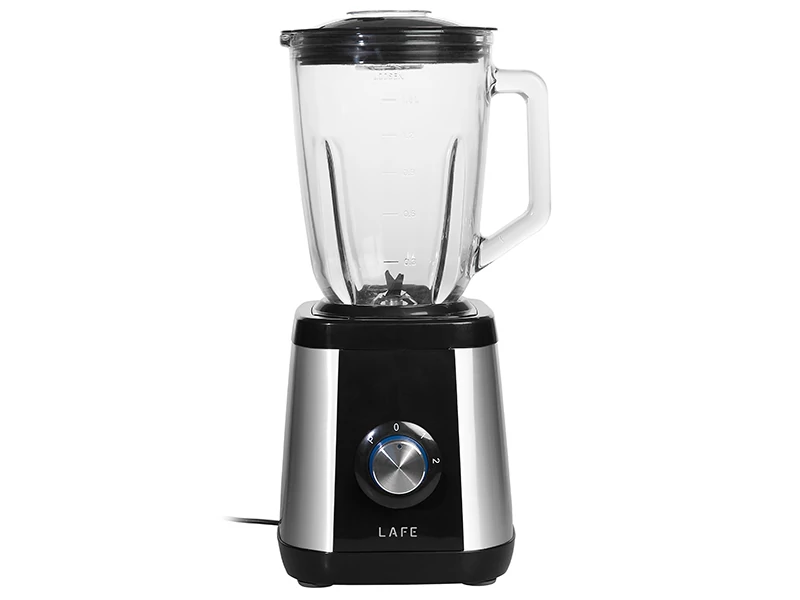 LaFe BCP003, 600 W, 1,5 l, 2 sebesség, Impulzus funkció, Edzett üveg, Álló turmixgép