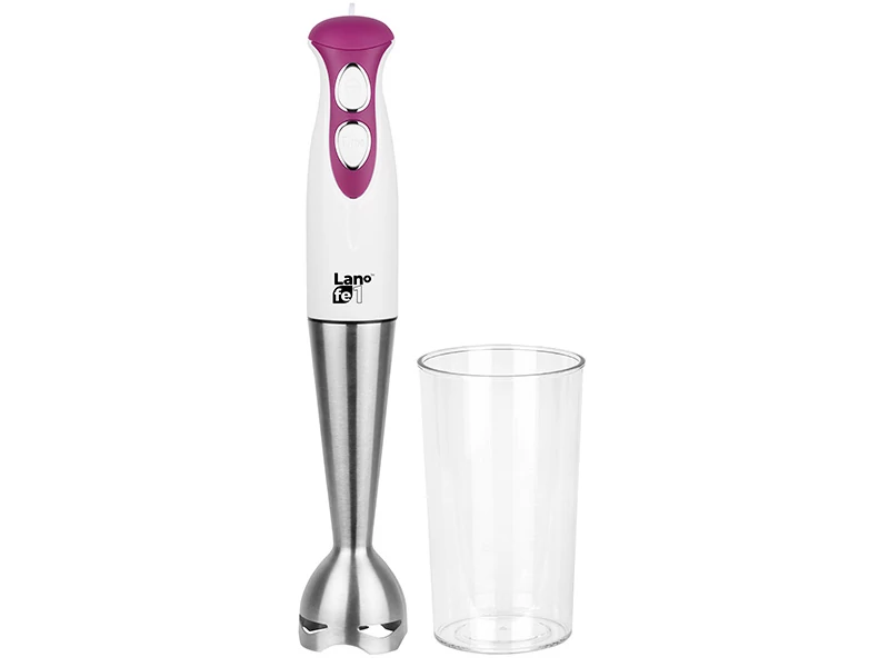 Mixer, LaFe BRK-002A, 400 W, 700 ml, 2 viteze, Turbo, Alb-Roz