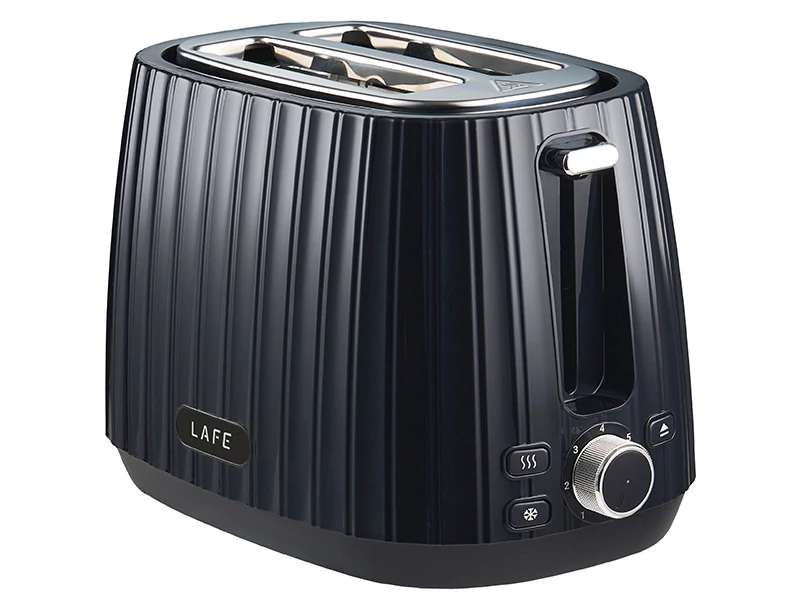 LaFe Modern, 1080 W, 2 plátky, funkcia rozmrazovania, plastová oceľ, čierna, hriankovač