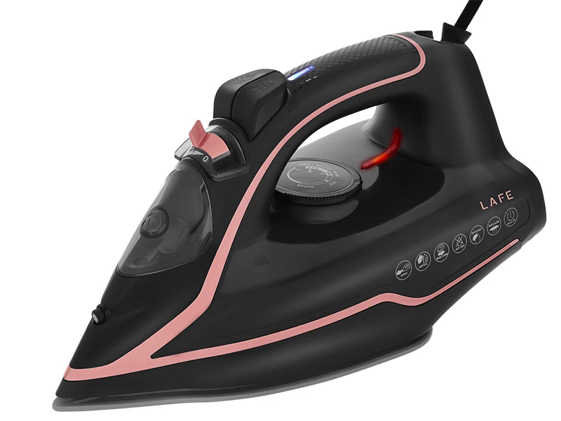 LaFe SteamPro, 2200 W, 230 ml, 10-25 g/m, Csepegésgátló, Vízkőmentesítő, Gőzölős vasaló
