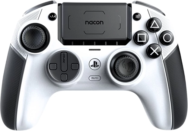 Nacon Revolution 5 Pro, Playstation 5, PC, Dual Connect, Hallov efekt, biela, Bezdrôtový ovládač