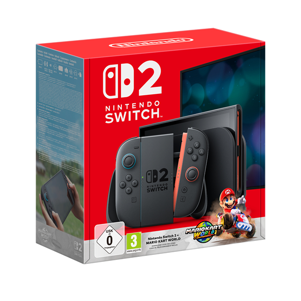 Nintendo Switch 2, 7,9″, 256 GB, HDR10, 120 Hz VRR, Wi‑Fi 6