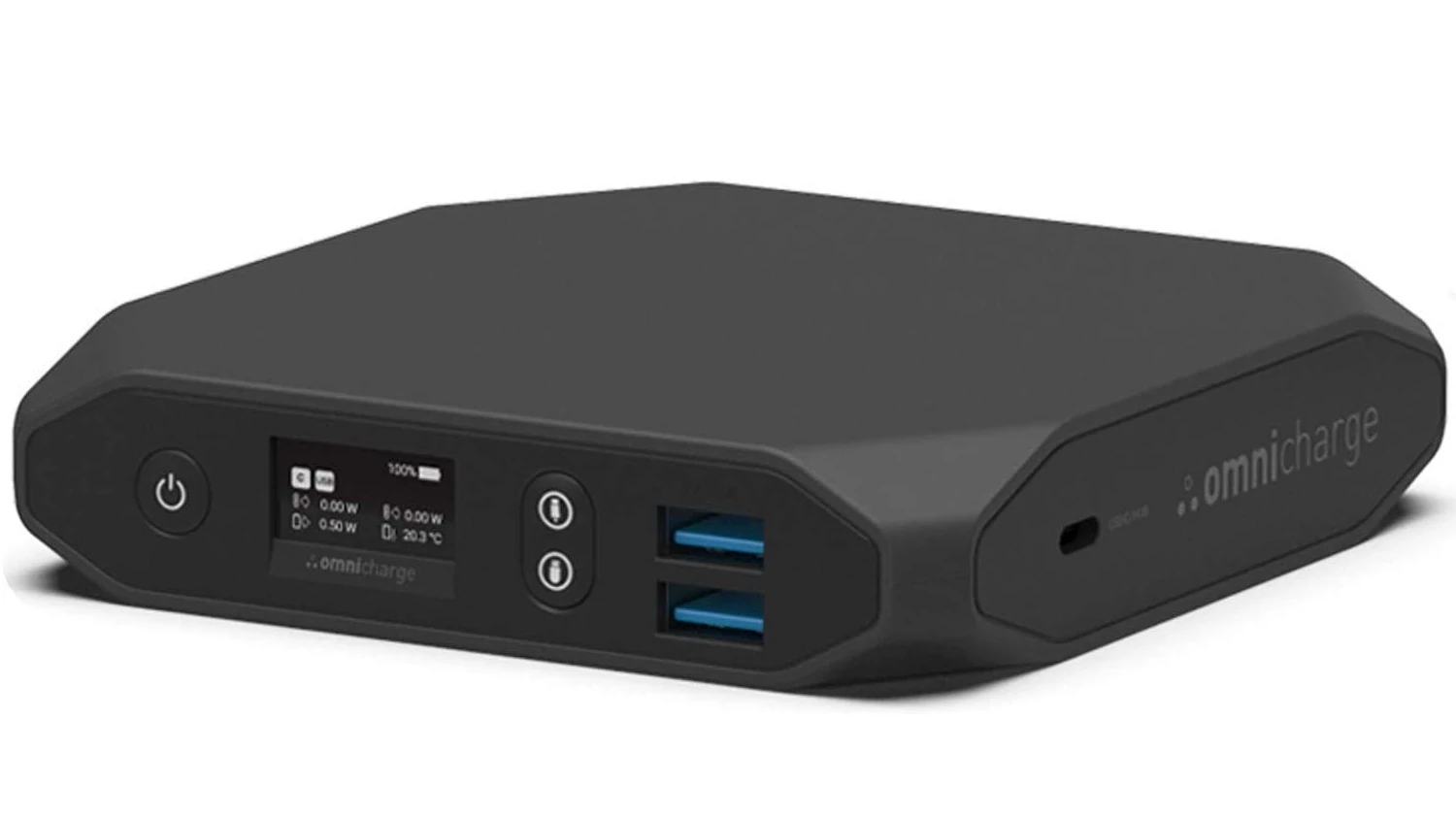 Omnicharge Omni 20c+, 20 100 mAh, 100 W, QC3.0, rýchle nabíjanie, bezdrôtová nabíjacia stanica