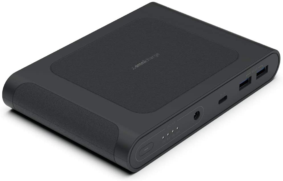 Omnicharge Mobile 25600 Pro 60W 25600mAh USB-C/DC Vezeték Nélküli töltőállomás 