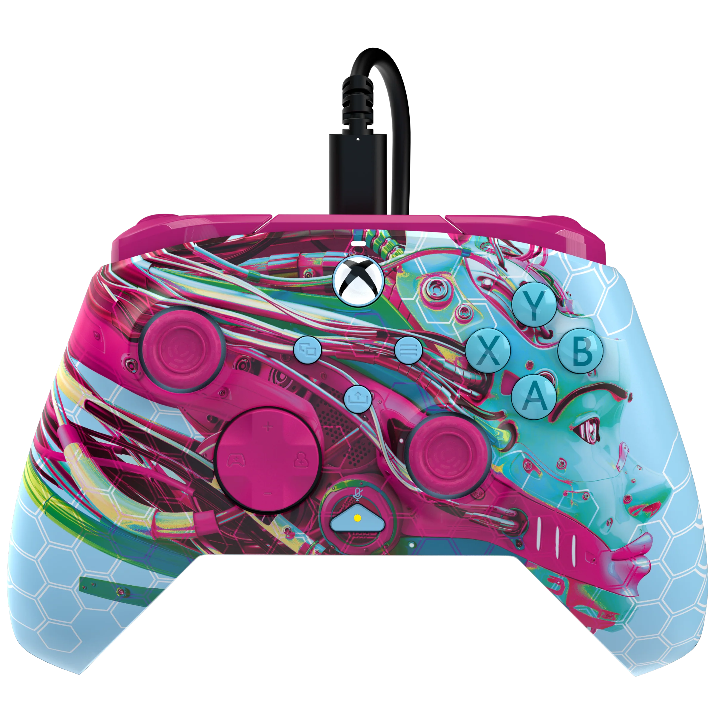PDP Rematch Glow, Advanced, Xbox Series X|S, Xbox One, PC, Android Dreams, Drátový ovladač