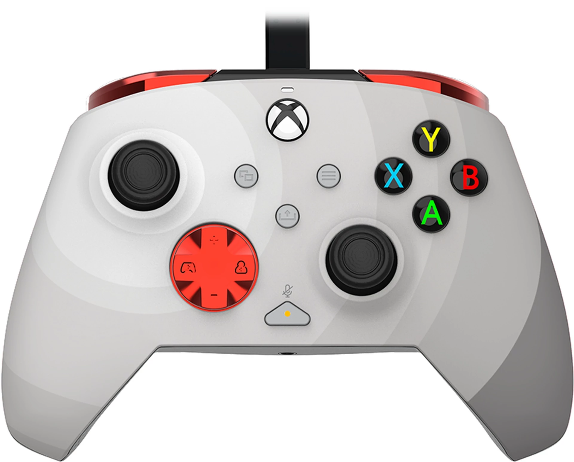 Controller cu fir PDP Xbox Series X|S, Xbox One, PC Rematch 3,5 mm audio Radial Alb
