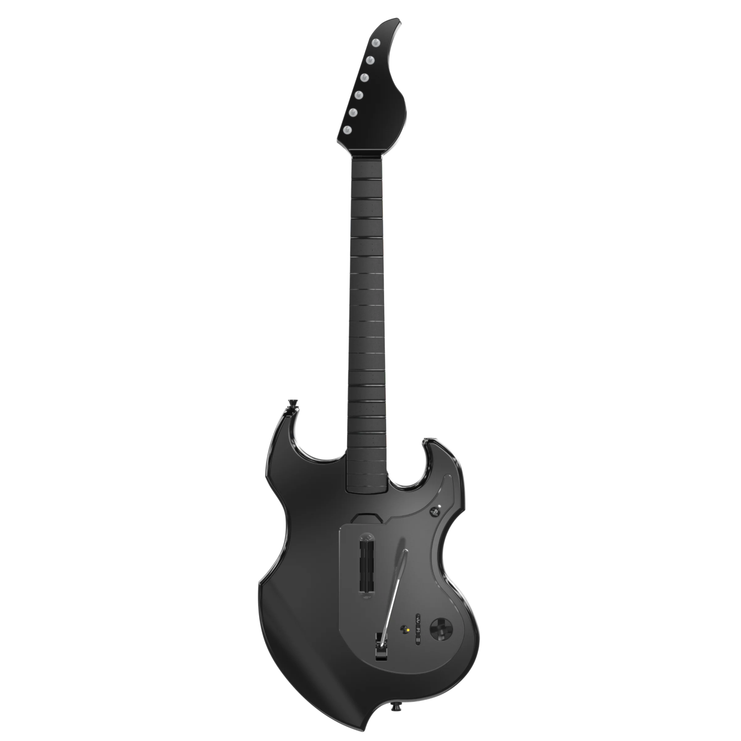 PDP Riffmaster, PlayStation 5, PlayStation 4, čierny, bezdrôtový, gitarový ovládač