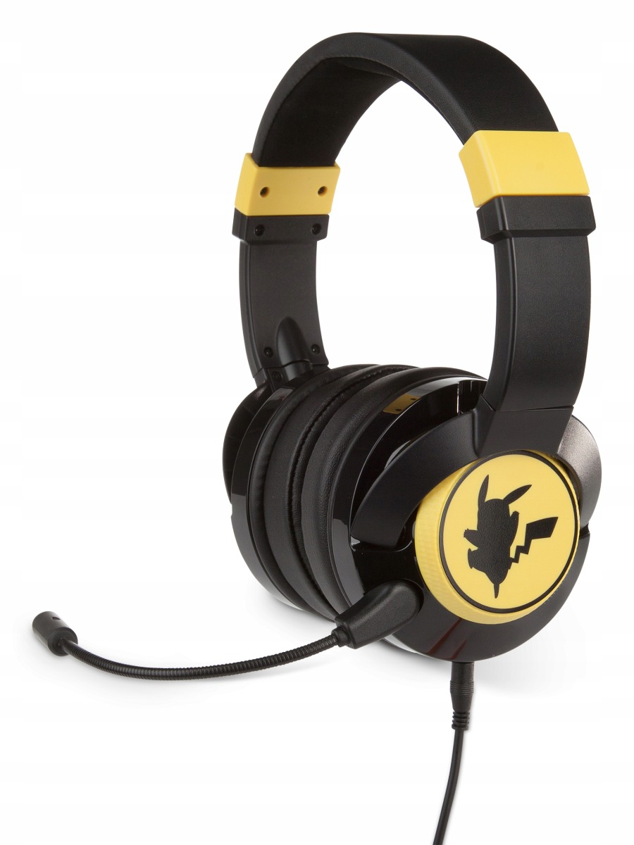 PowerA Wired XBO, PS4, NSW, PC Vezetékes Sztereó Pokémon: Pikachu Silhouette headset