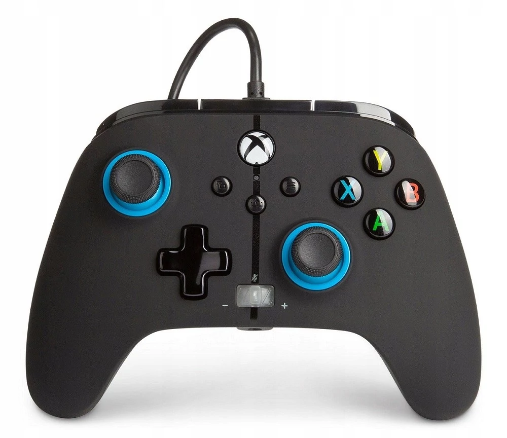PowerA Enhanced Wired, Xbox Series X|S, Xbox One, PC, Blue Hint, controler cu fir