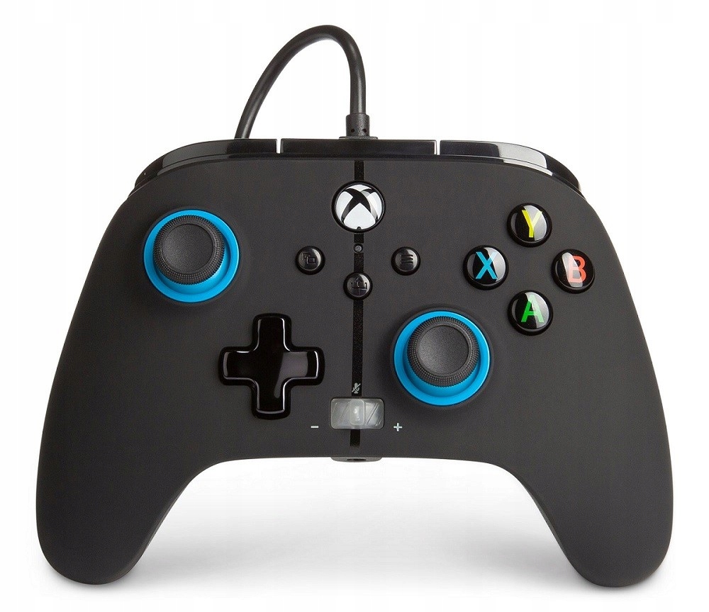 PowerA EnWired Xbox Series X|S, Xbox One, PC Vezetékes Blue Hint kontroller