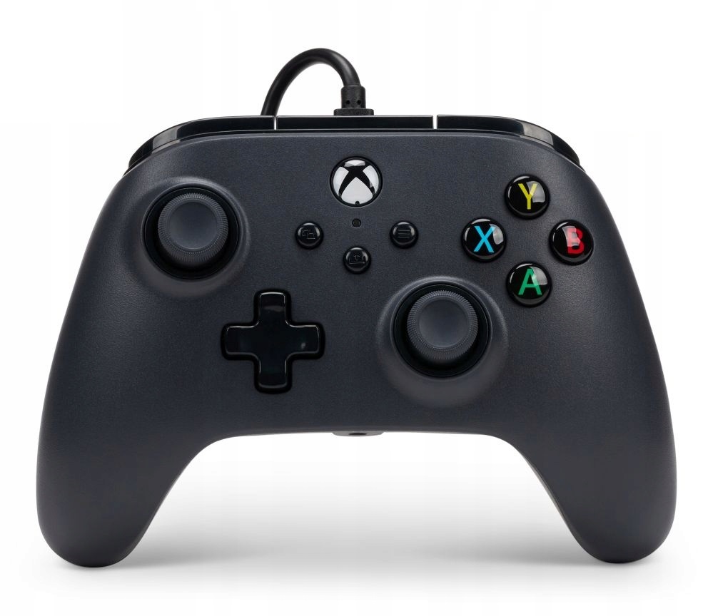 PowerA Wired Xbox Series X|S, Xbox One, PC Vezetékes Fekete kontroller
