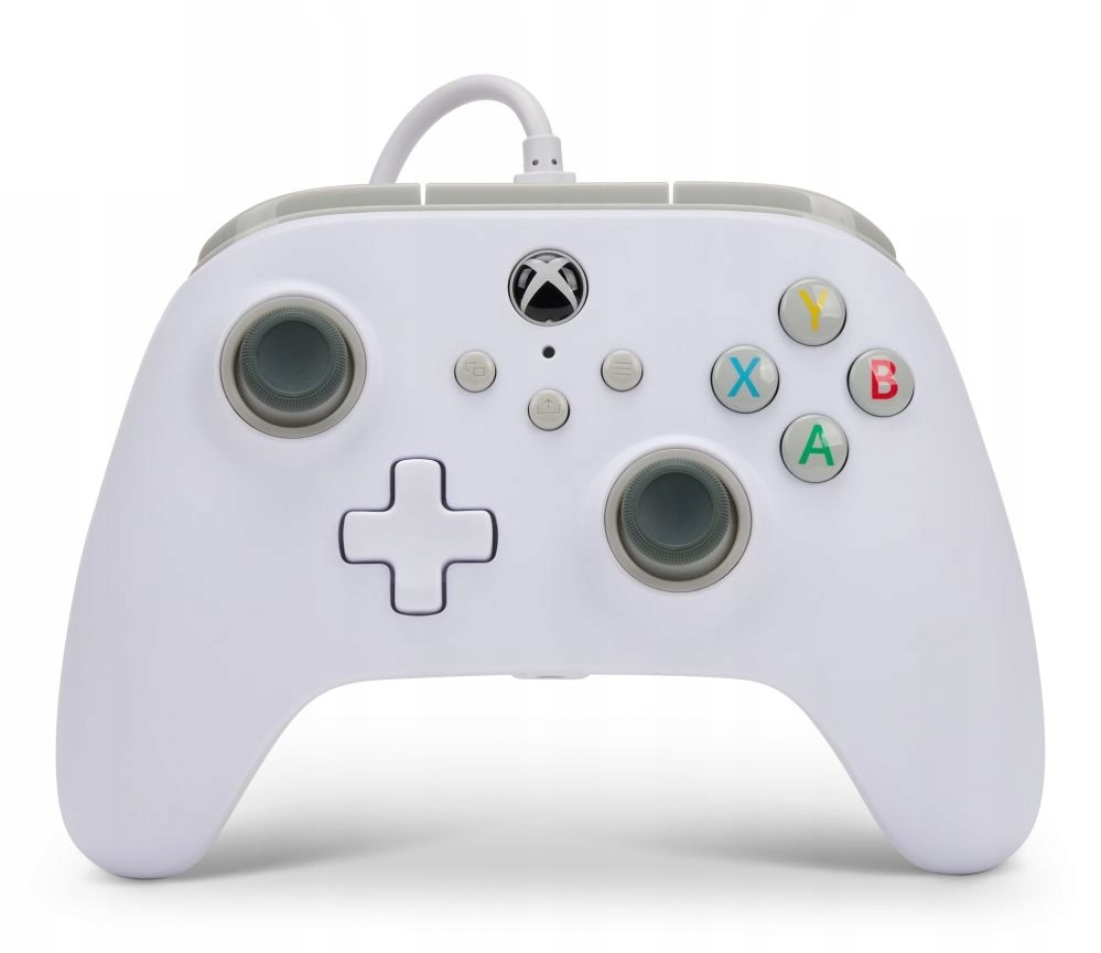 PowerA Wired, Xbox Series X|S, Xbox One, PC, Fehér, Vezetékes kontroller