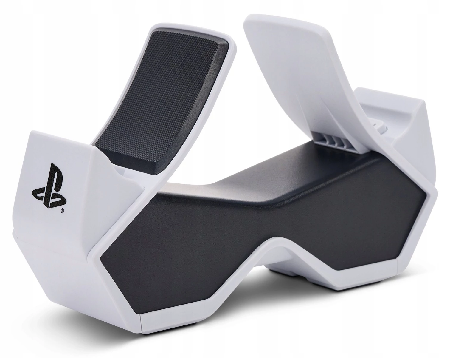 PowerA Twin Charging Station, PlayStation 5, DualSense, Black-White, Controller Charging Station