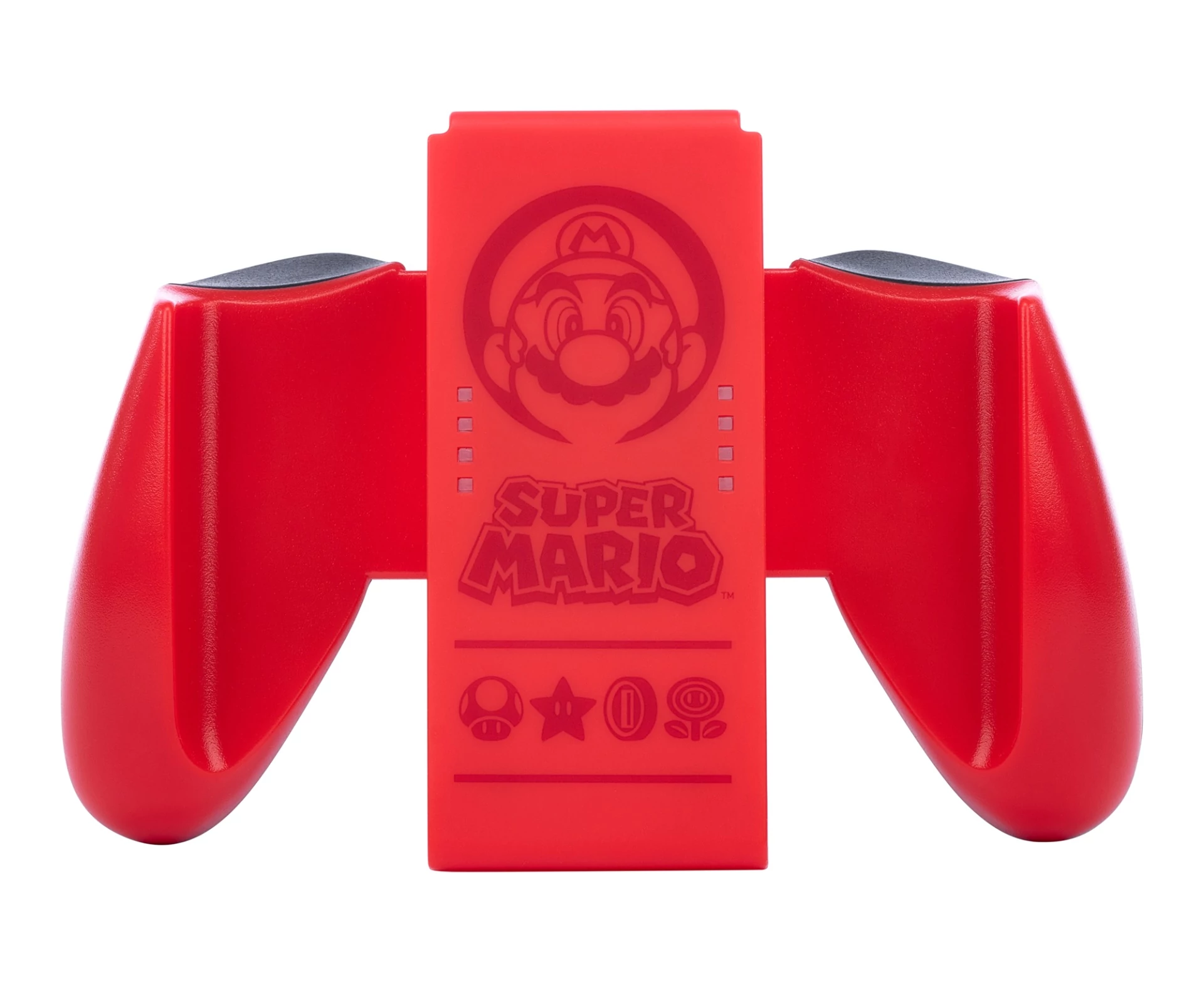 PowerA Comfort Grip, Nintendo Switch, Mario: Super Mario Red, mâner pentru controler Joy-Con