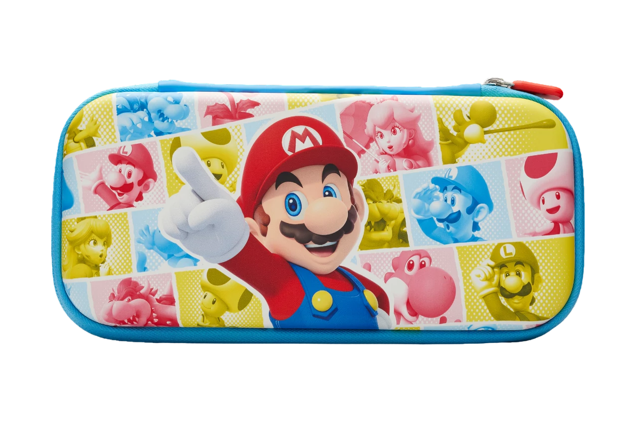 Ochranné puzdro PowerA, Nintendo Switch/Lite/OLED, Mario: Mushroom Kingdom Reel, ochranné puzdro na konzolu