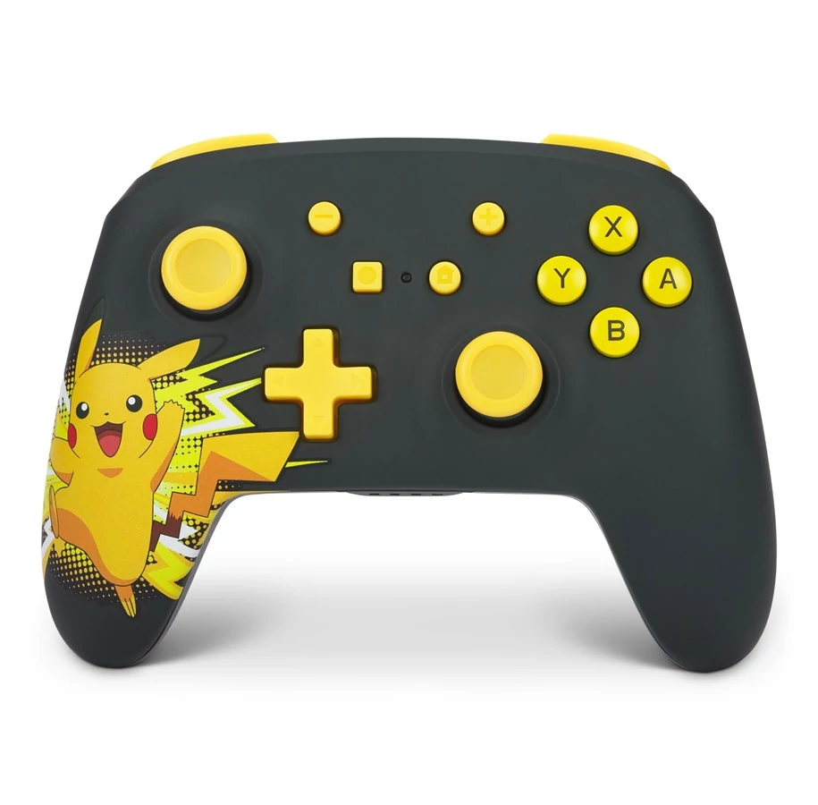 Controller fara fir, PowerA Wireless, Nintendo Switch/Lite/OLED, Pikachu Ecstatic