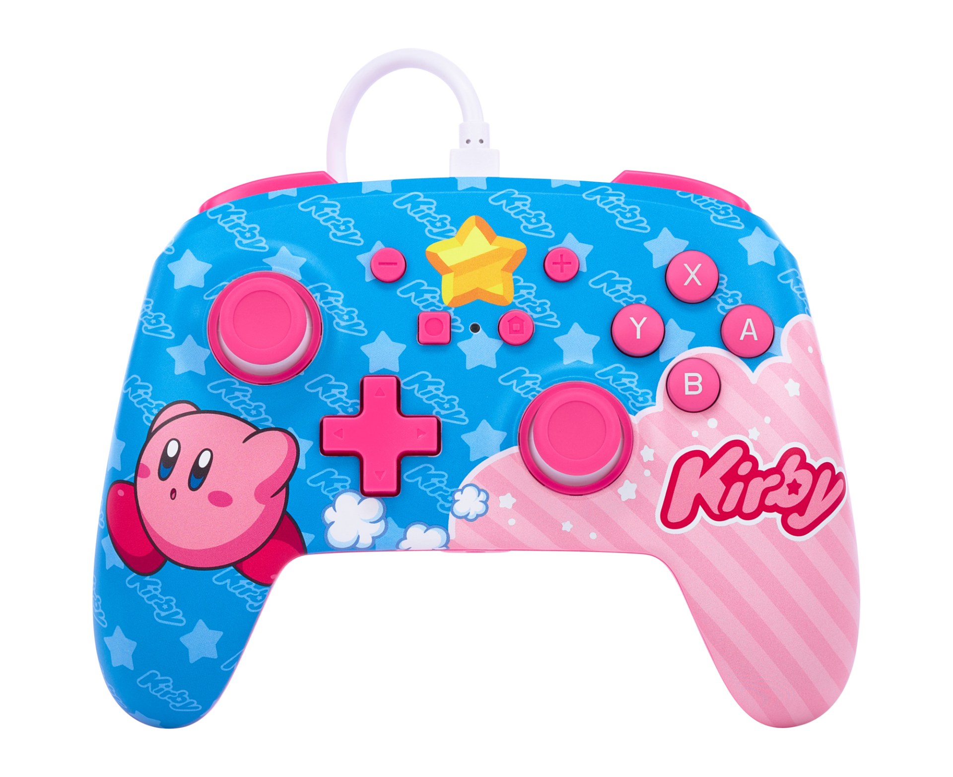 PowerA Enhanced Wired Nintendo Switch Kirby vezetékes kontroller