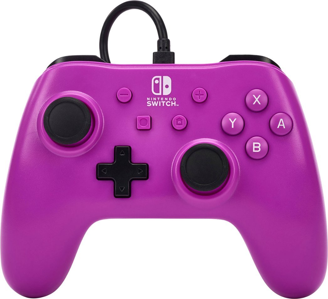 PowerA Wired Nintendo Switch Grape Purple vezetékes kontroller
