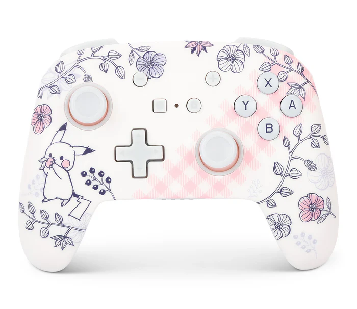 PowerA Enhanced Wireless, Nintendo Switch/Lite/OLED, Pokémon: Pikachu Garden, Vezeték nélküli kontroller