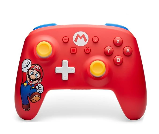 PowerA Wireless, Nintendo Switch/Switch 2, Mozgásvezérlő, Mario Joy, Vezeték nélküli kontroller