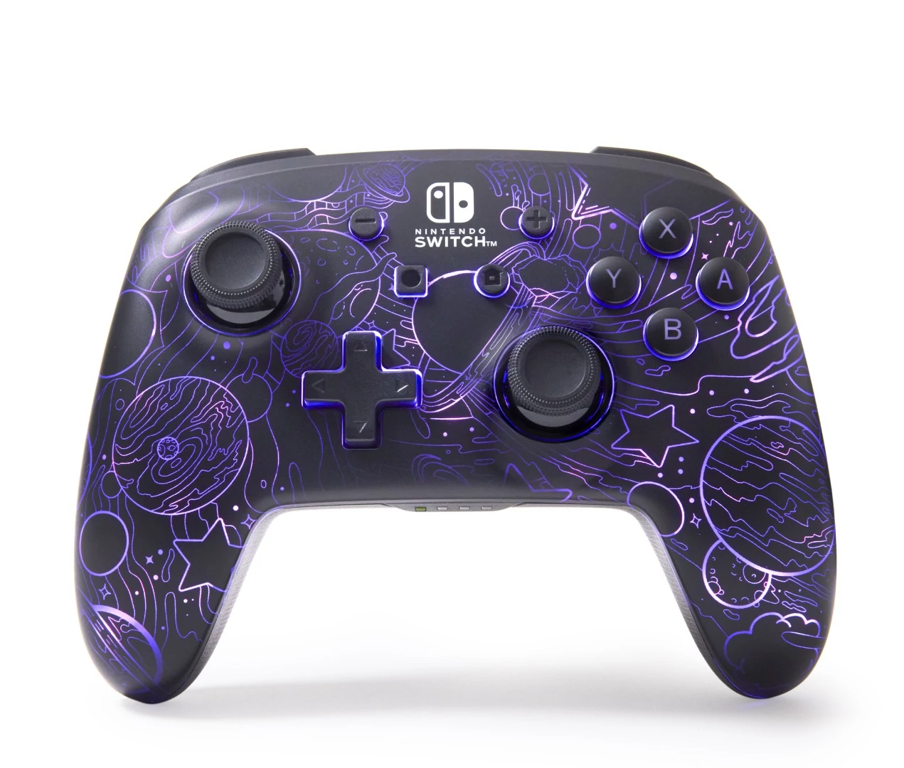 PowerA Enhanced Lumectra, Nintendo Switch/Switch 2, Galactic Vortex, Vezeték nélküli kontroller