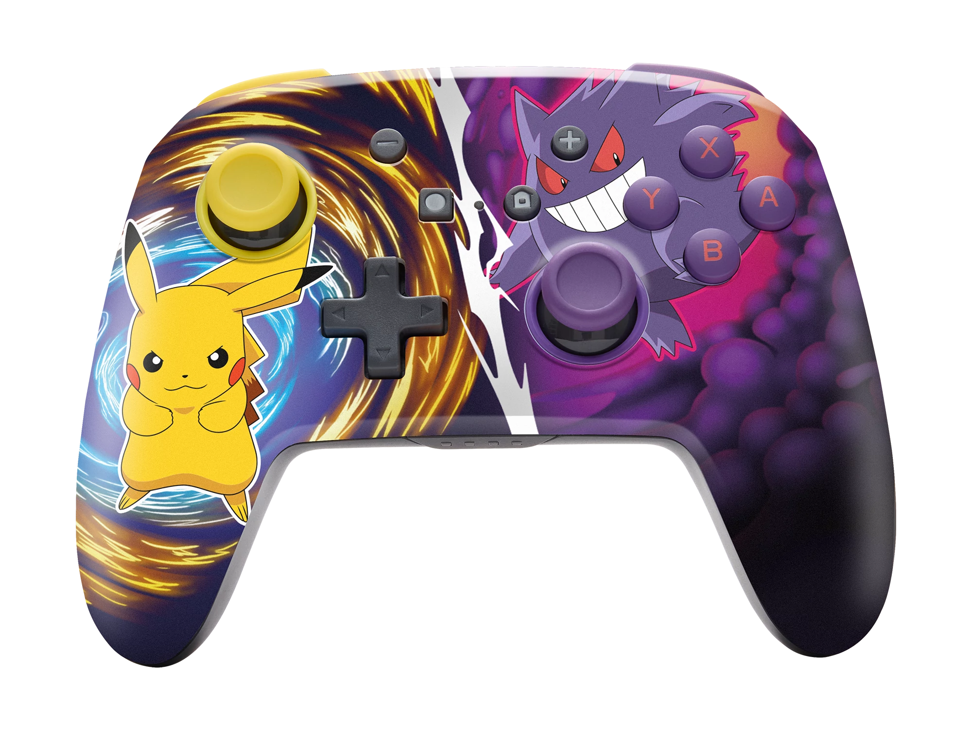 PowerA Enhanced Wireless, Nintendo Switch/Lite/OLED, Pokémon: Pikachu vs Gengar, bezdrôtový ovládač