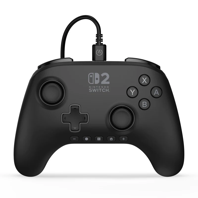 PowerA Advantage Wired, Nintendo Switch 2, Official, Hall Effect, Crna, Žičani kontroler