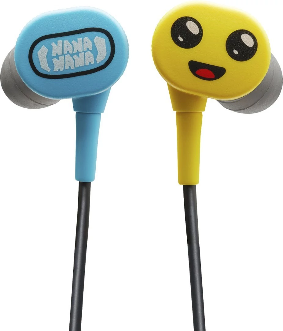 PowerA Earbuds Wired, Nintendo Switch, 8 mm, Jack 3,5 mm, Fortnite: Peely, Káblové slúchadlá