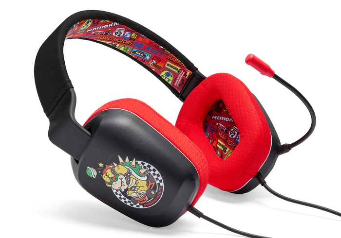 PowerA Wired Stereo, Nintendo Switch, Jack 3,5 mm, Mario Kart Rivals, Vezetékes headset