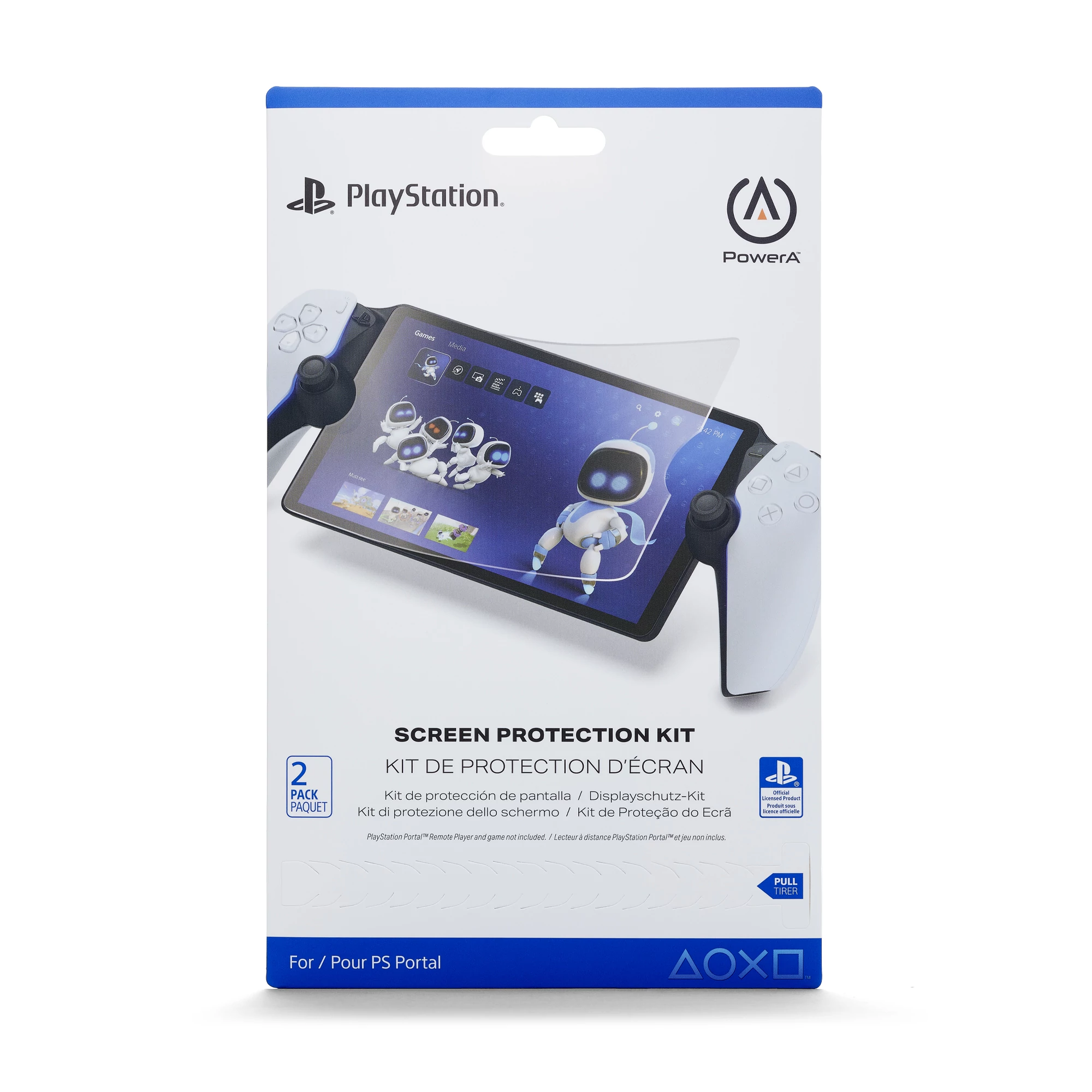  Súprava na ochranu obrazovky PowerA, PlayStation Portal, 2 ks, priehľadná, ochrana obrazovky