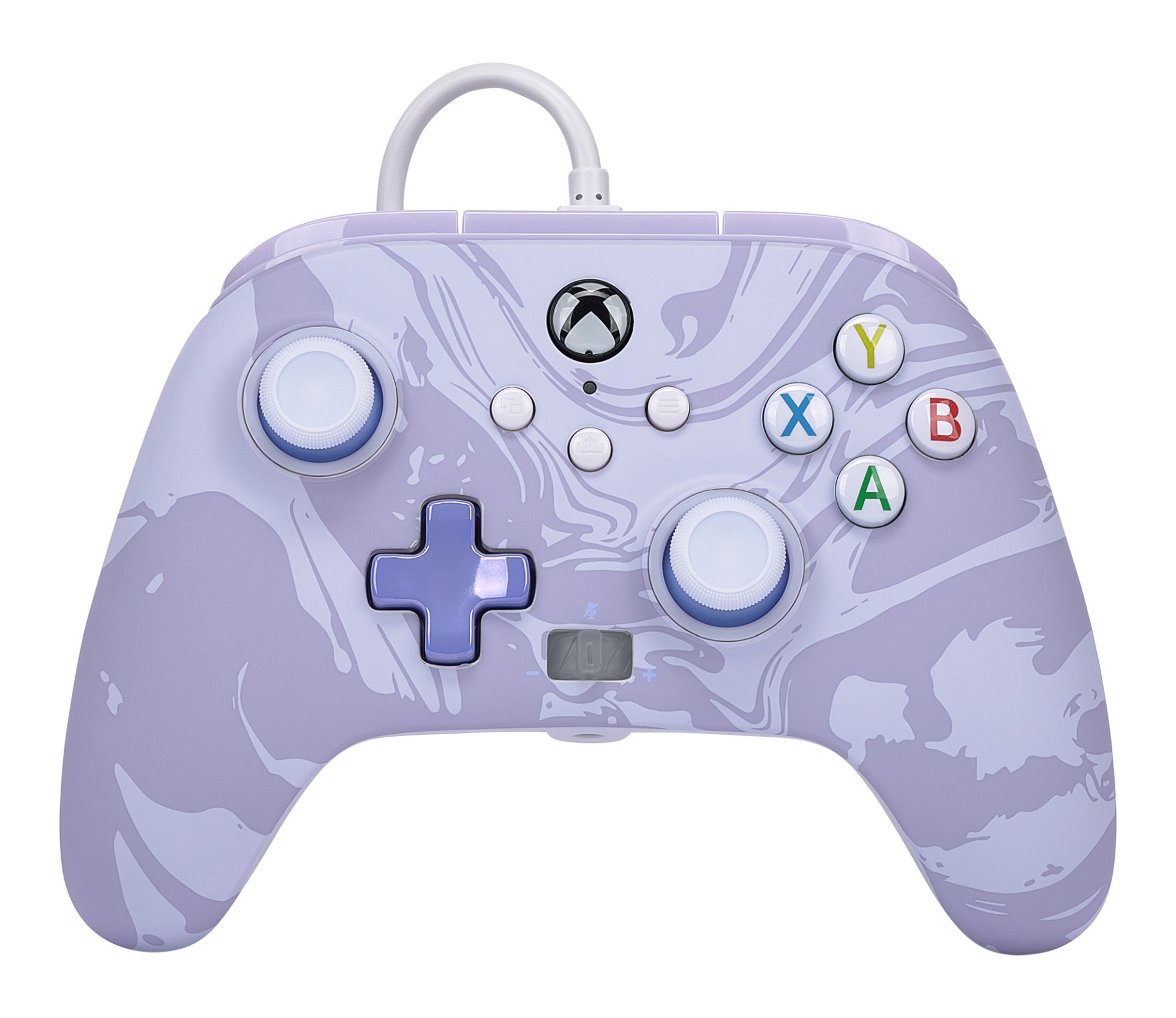 PowerA EnWired Xbox Series X|S, Xbox One, PC Vezetékes Lavender Swirl kontroller