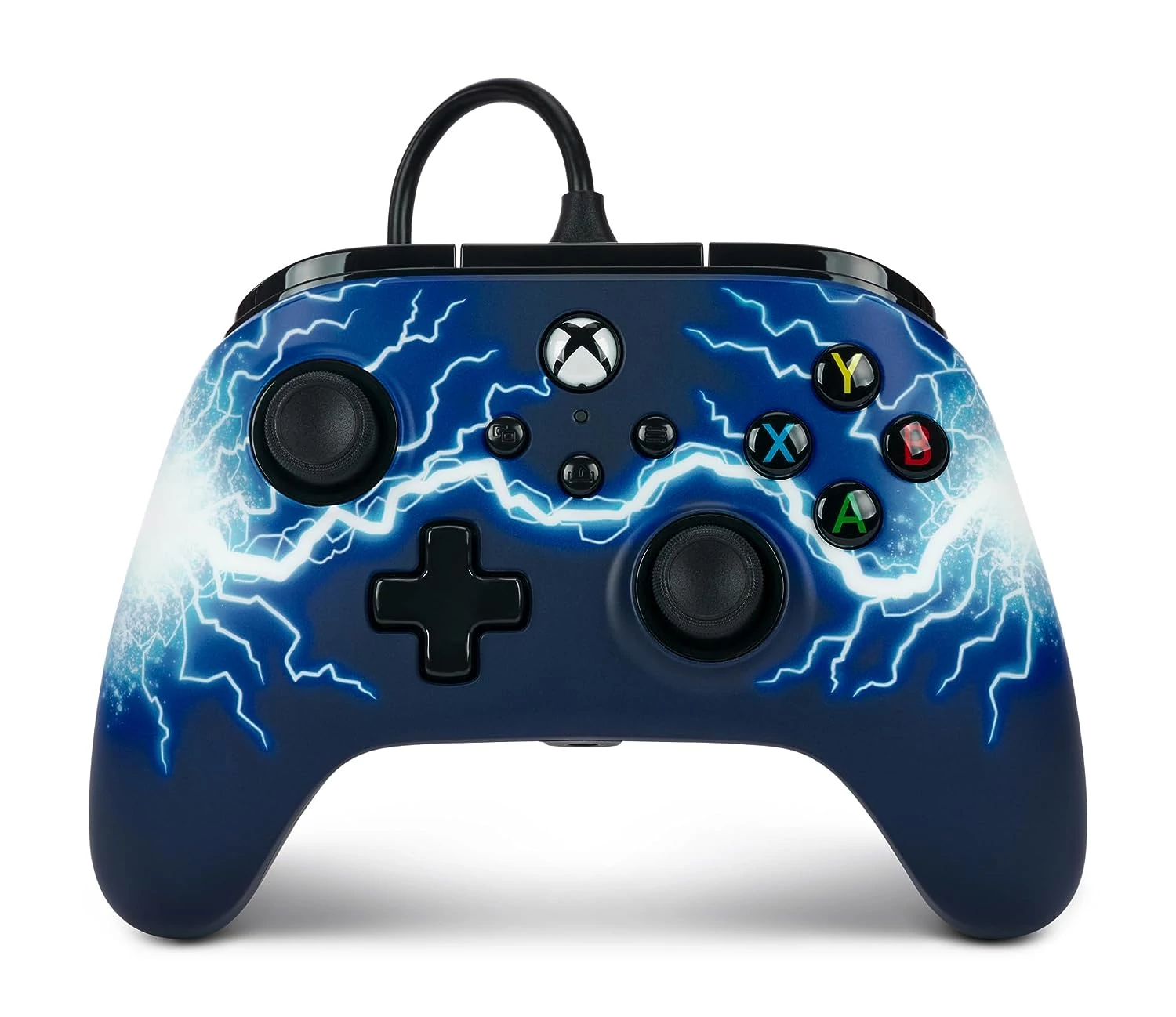 PowerA Advantage Wired, Xbox Series X|S, Xbox One, PC, Arc Lightning, káblový ovládač