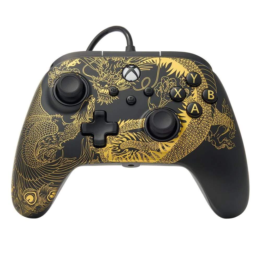 PowerA Advantage cu fir, Xbox Series X|S, Xbox One, PC, Dragon & Phoenix, controler cu fir