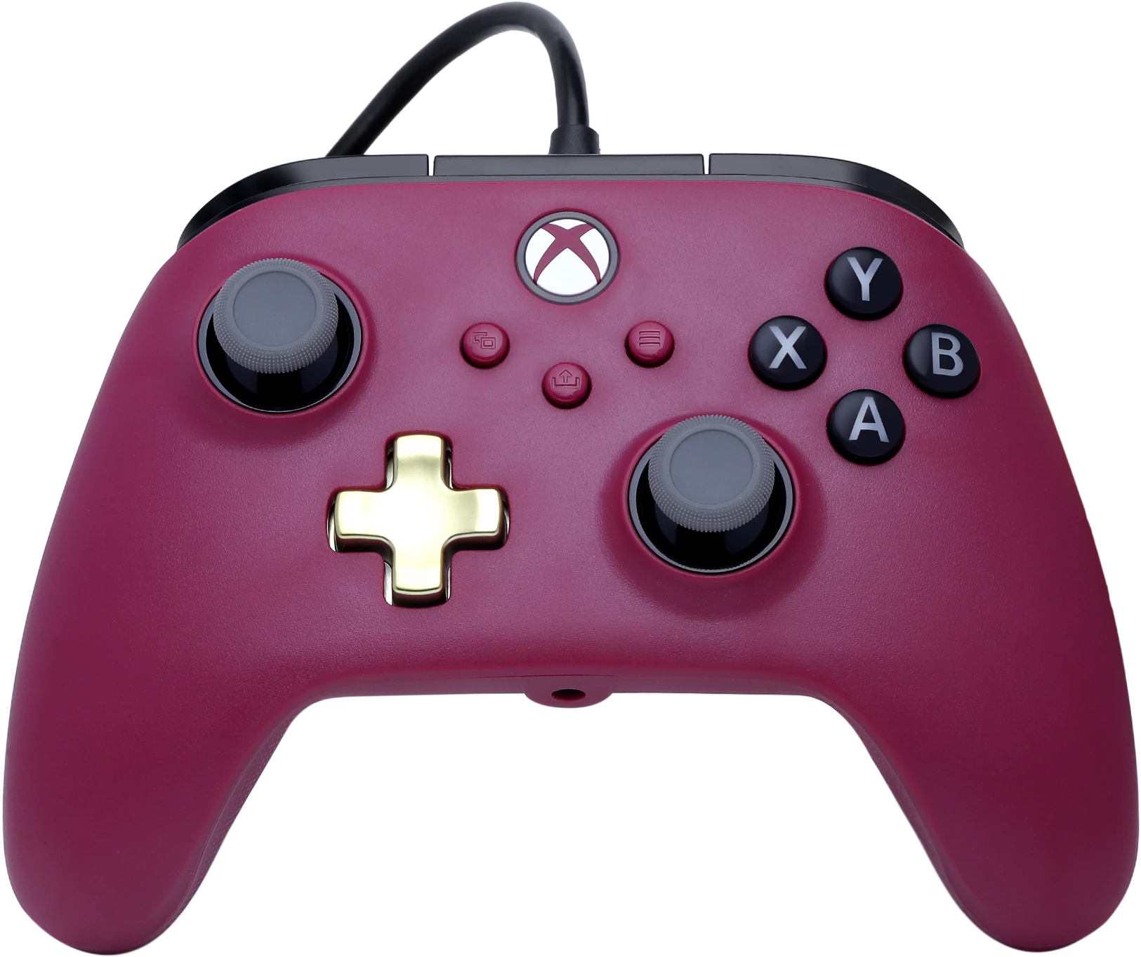 PowerA Advantage+, Xbox Series X|S, Xbox One, PC, Twist Thumbstick, Hall Effect, Ruby, káblový ovládač