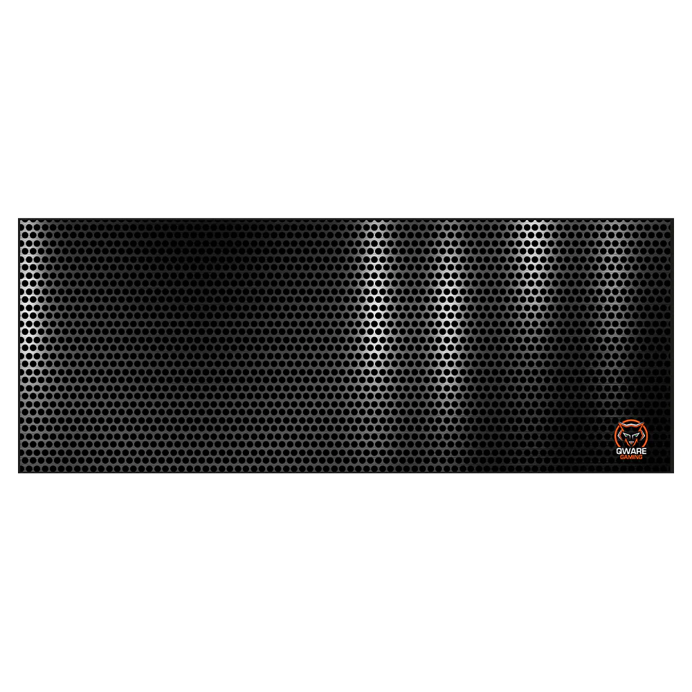 Mouse pad, QWare Gaming GMM-PADXL, XL Large, 89 x 34 cm, Tesatura-Cauciucat, Negru