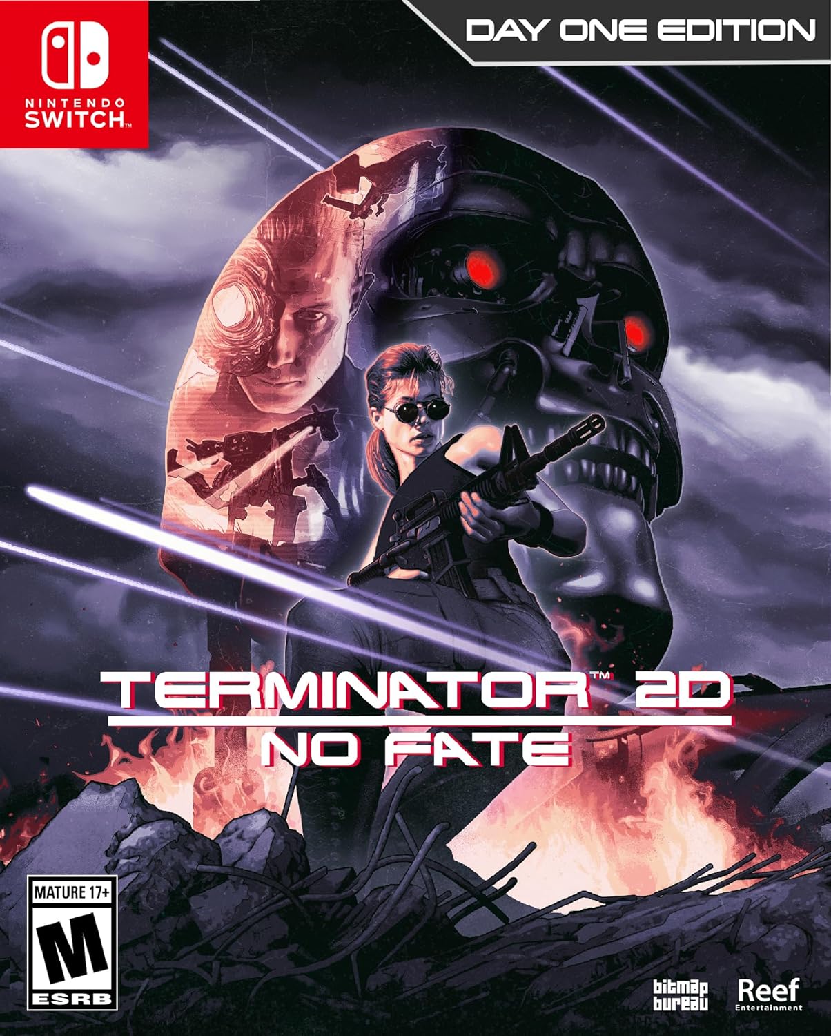 Terminator 2D: No Fate, Day One Edition, Nintendo Switch, Konzol játékszoftver