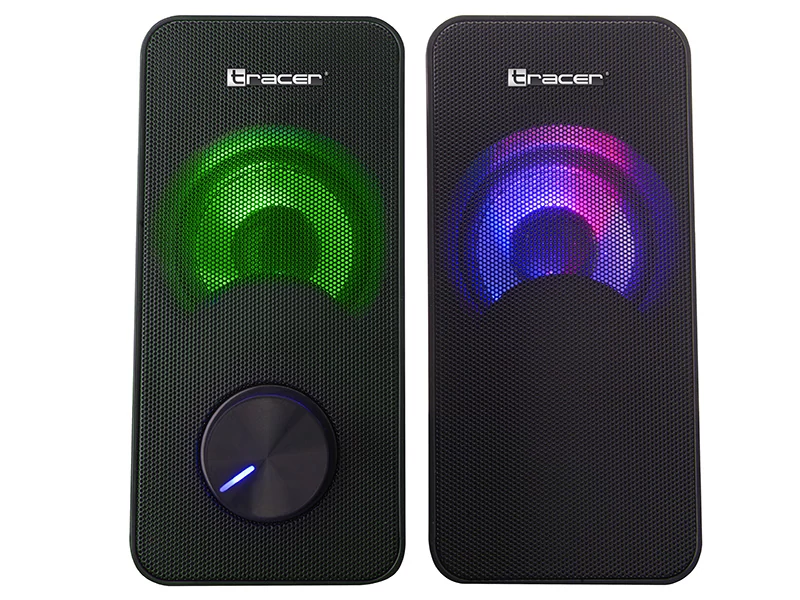Tracer Loop, 6W RMS, 2.0, RGB podsvietenie, 3,5 mm jack, USB, stolový reproduktor