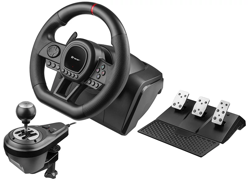 Tracer SimRacer, GameZone, 6in1, PlayStation 4, PC, Xbox One, Xbox Series, Nintendo Switch, Kormány szett