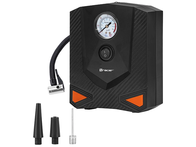 Tracer RES-03ML, 120W, 15 l/perc, 120 PSI (8 bar), 3 fej, Fekete, Elektromos kompresszor