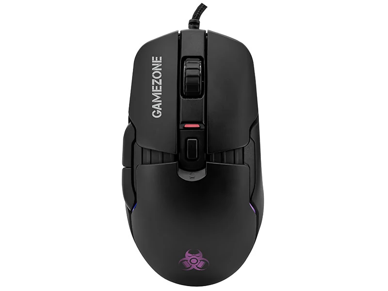 Tracer Master, GameZone, 12000 DPI, iluminare RGB, PixArt optic, USB, Negru, Mouse cu fir