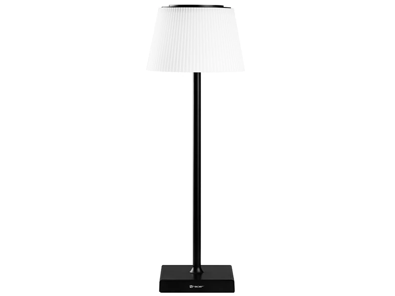 Tracer Pluto, 4 W, 200 lm, USB-C, IP44, Vezeték nélküli, Fekete, Asztali lámpa