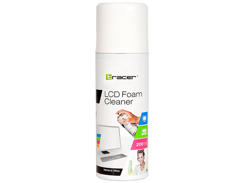 Tracer Foam Cleaner, LCD/TFT, 200 ml, Tisztító hab