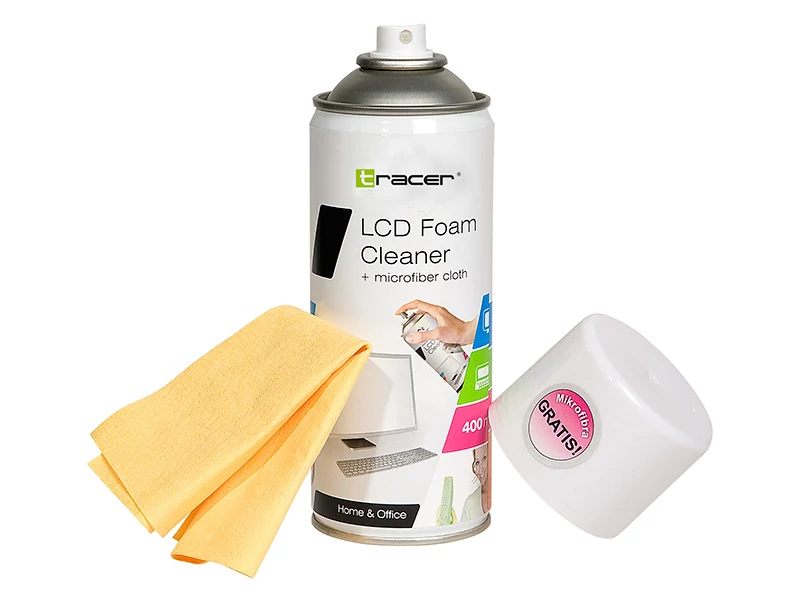 Tracer Foam Cleaner, 400 ml, čistiaca pena + handrička z mikrovlákna